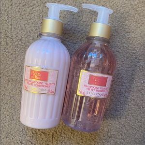Loccitane shampoo and conditioner